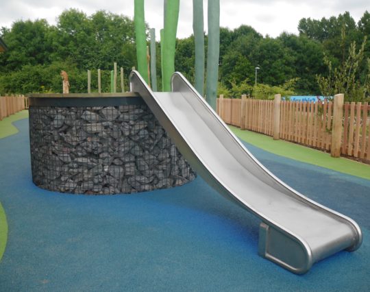 Lee Valley Park Authority - Play Area - White Water Rapid - Natural play area - public park play area
